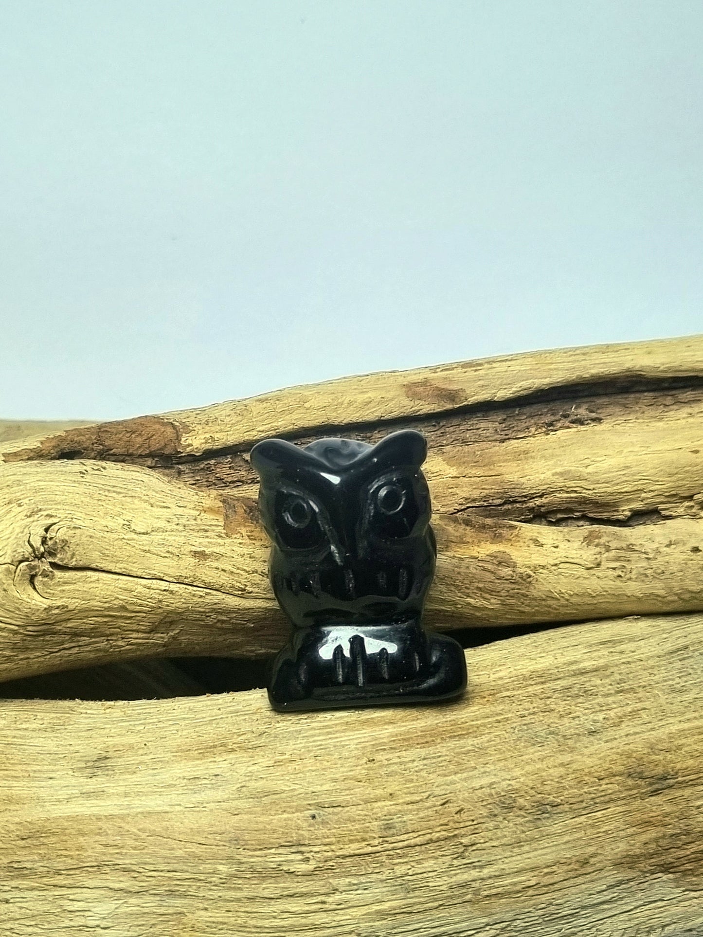 Petite chouette en pierre