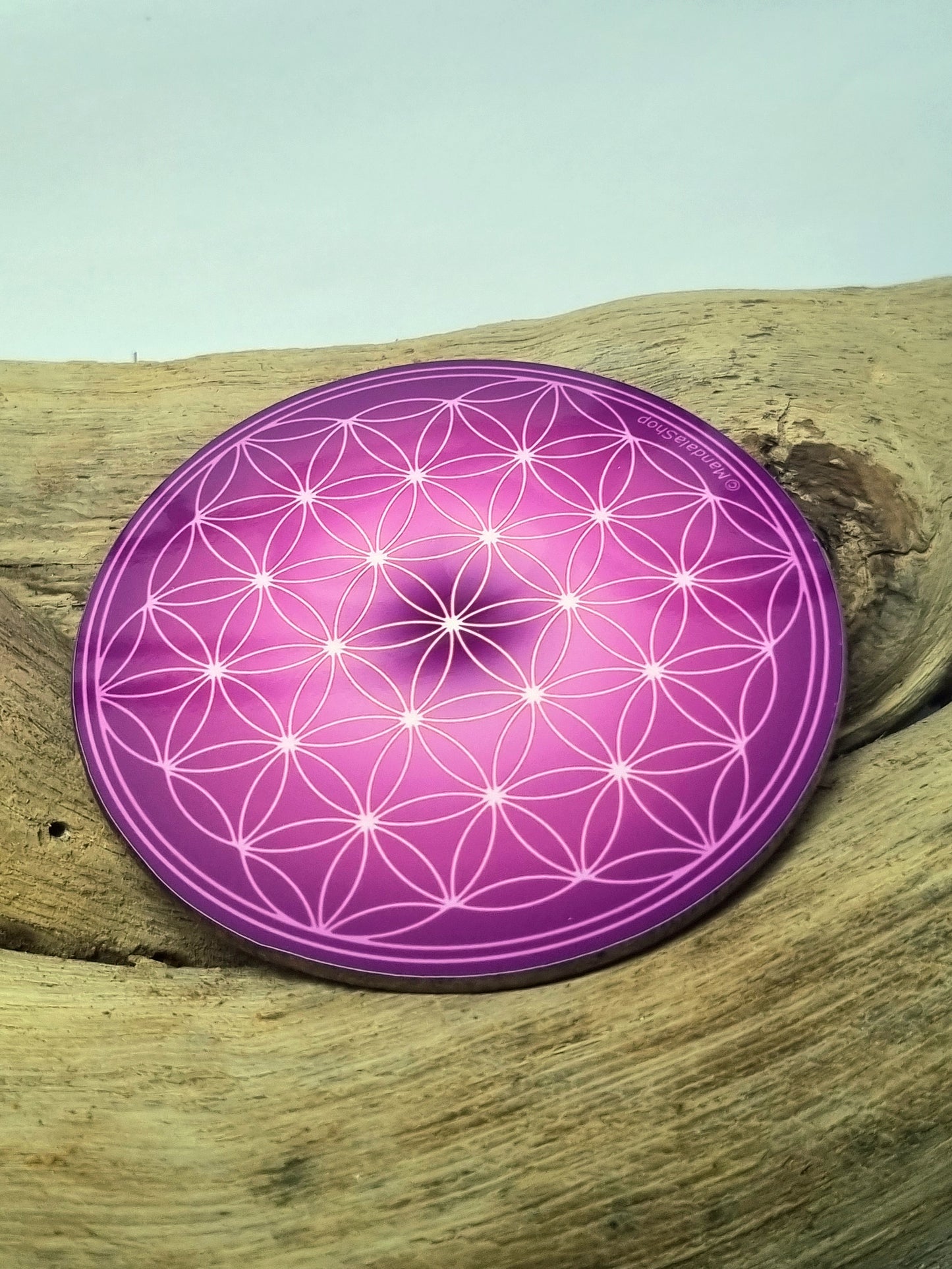 Disque harmonisant Fleur de vie