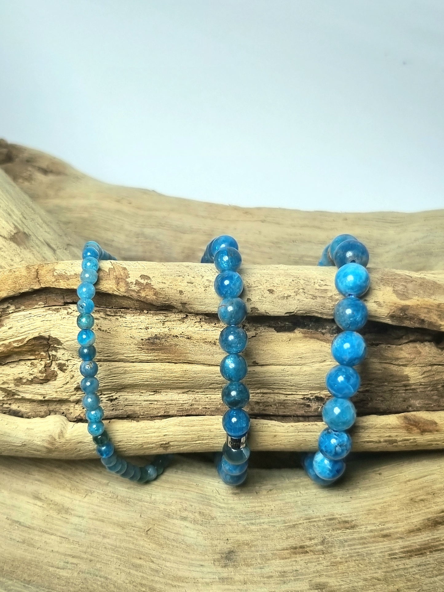Bracelet Apatite Bleue