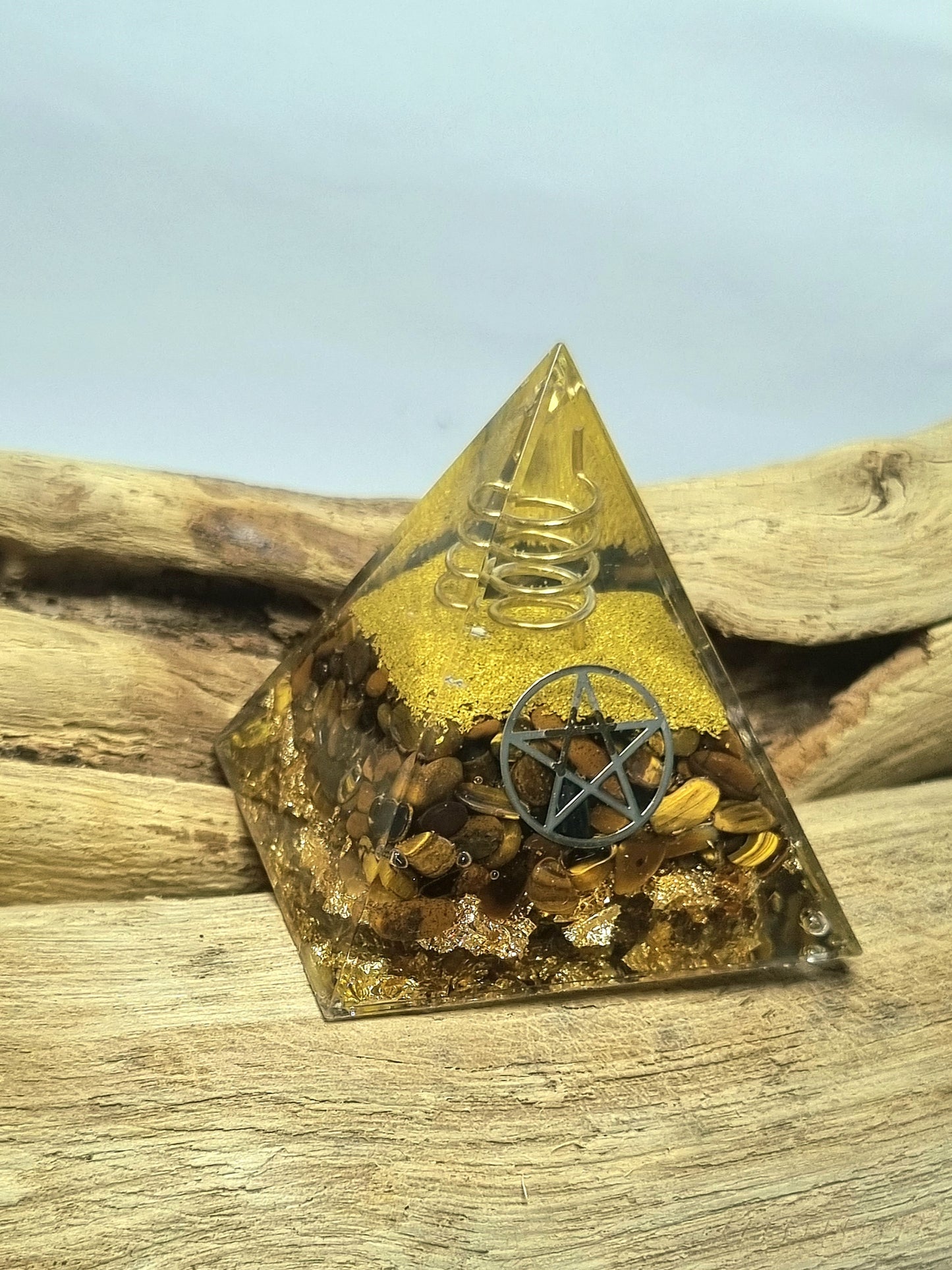 Mini pyramide Orgonite