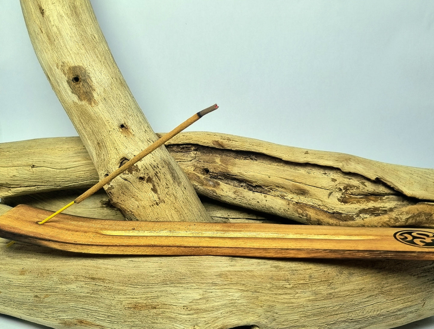 Porte-encens Bâton en bois