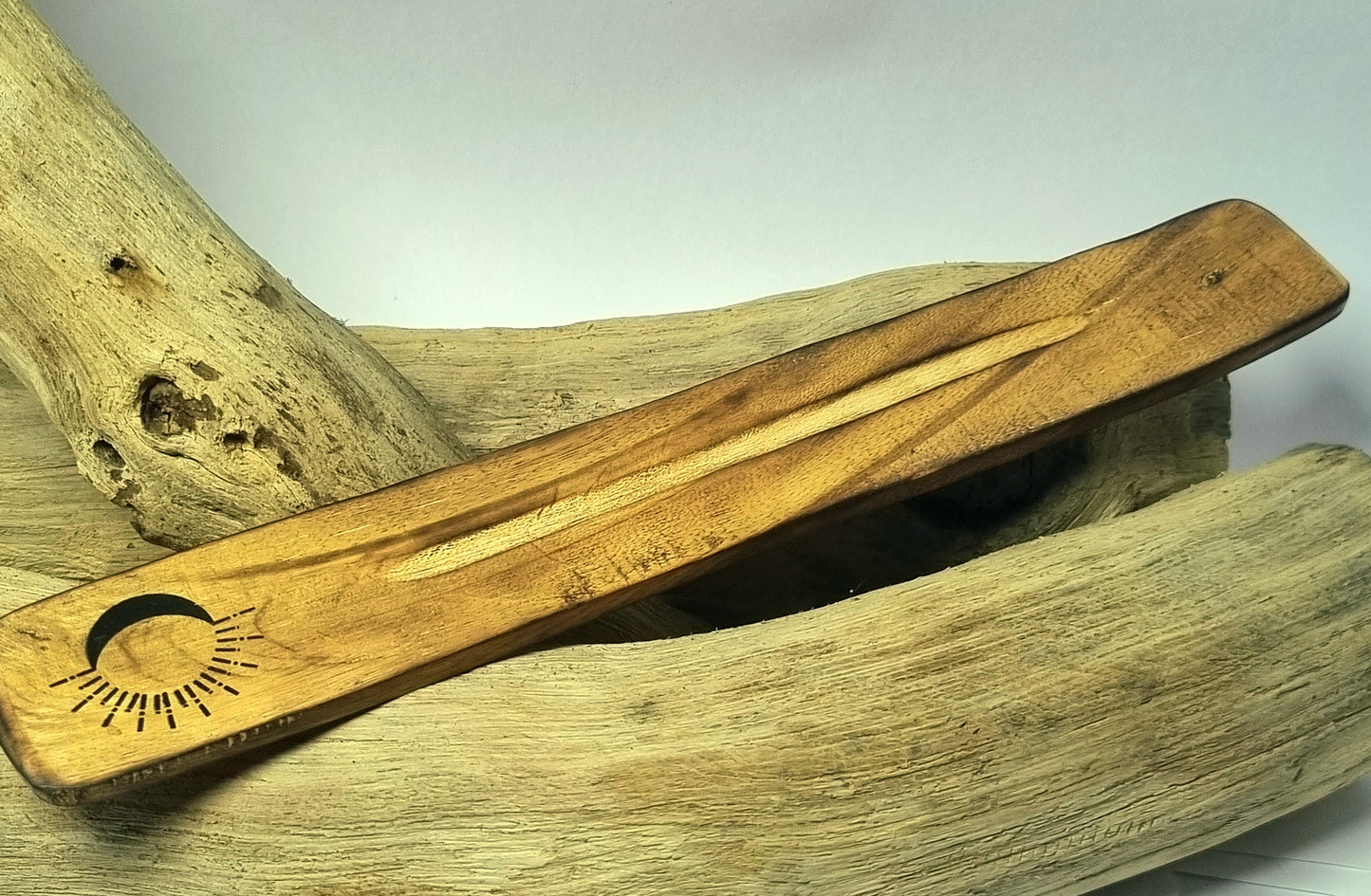 Porte-encens Bâton en bois