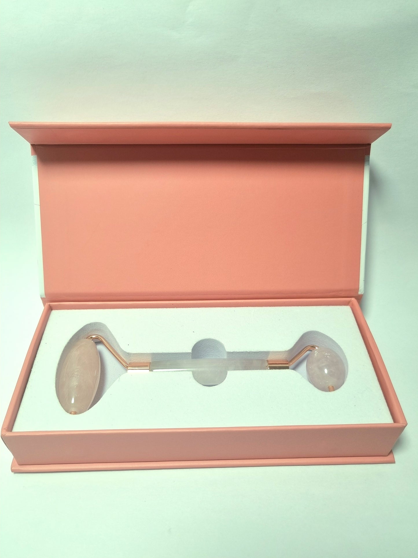 Rouleau de massage Quartz rose